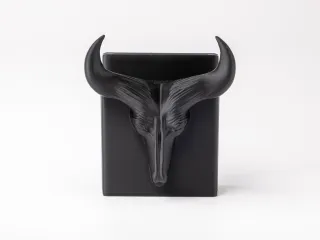 Bull Desk Organizer - Bold & Eclectic Home Decor