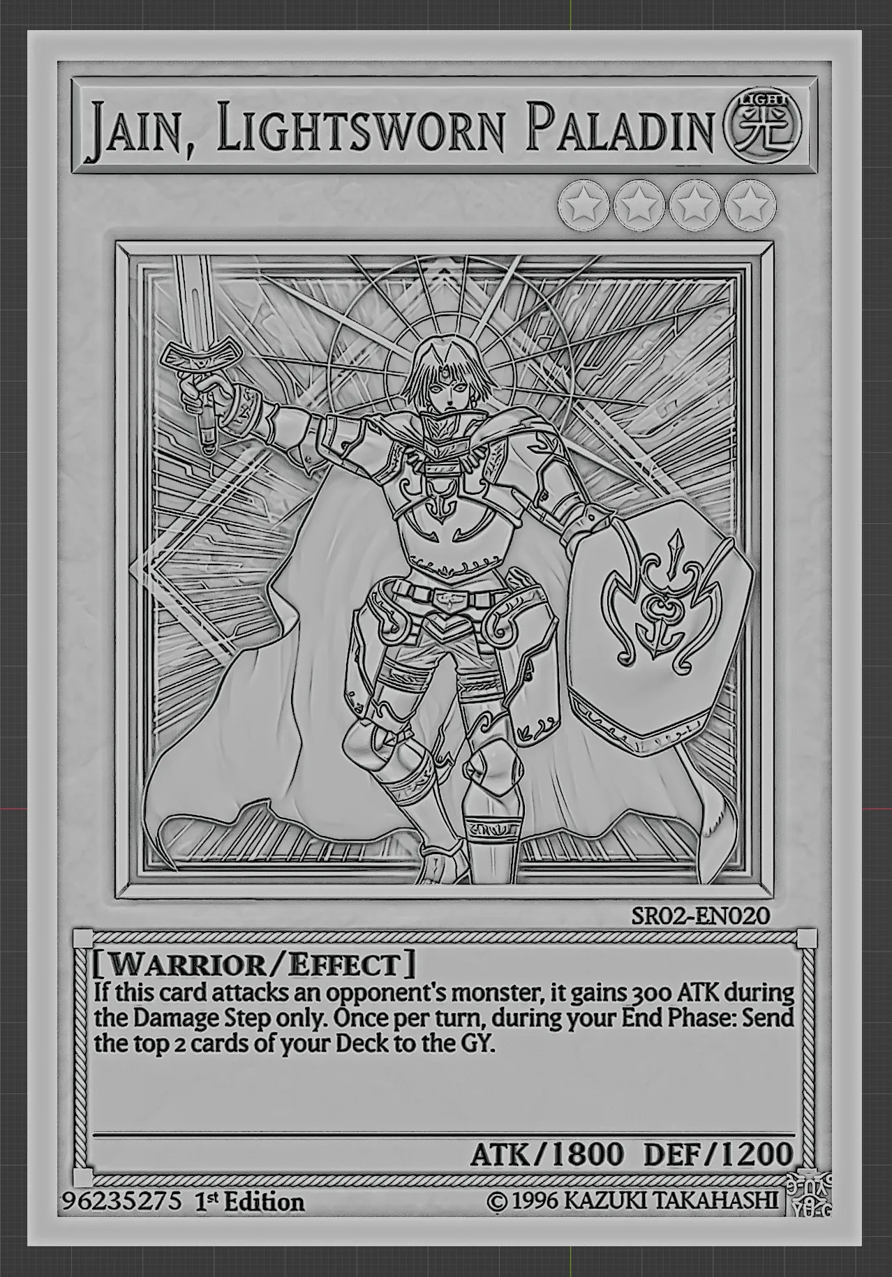 Jain, Lightsworn Paladin - ¡yu-gi-oh!