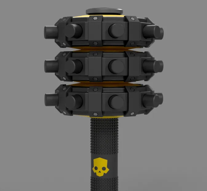 Косплейная граната HELLDIVERS - 3D печатная модель