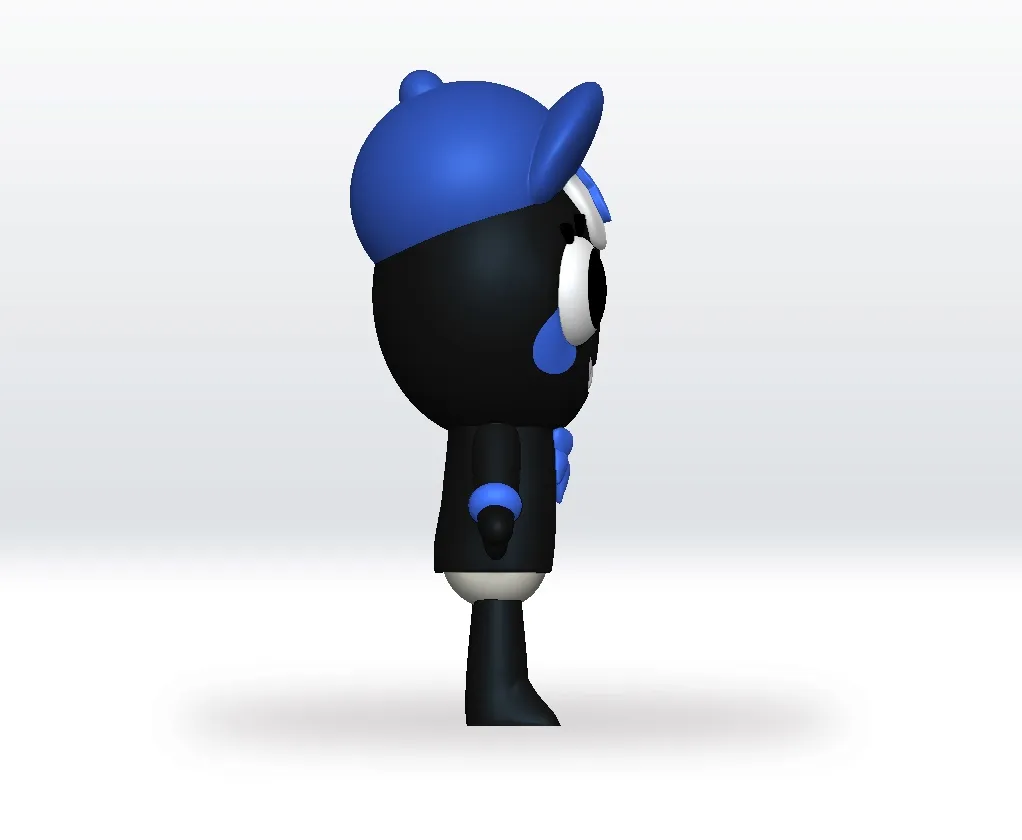 Dandys World Toodles Junior Detective STL 3D Character
