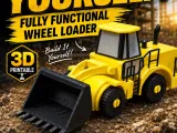 🚜 Fully Functional Wheel Loader - Multipart-2
