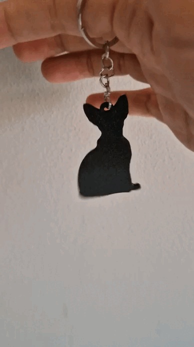 Peterbald keychain+magnet-5