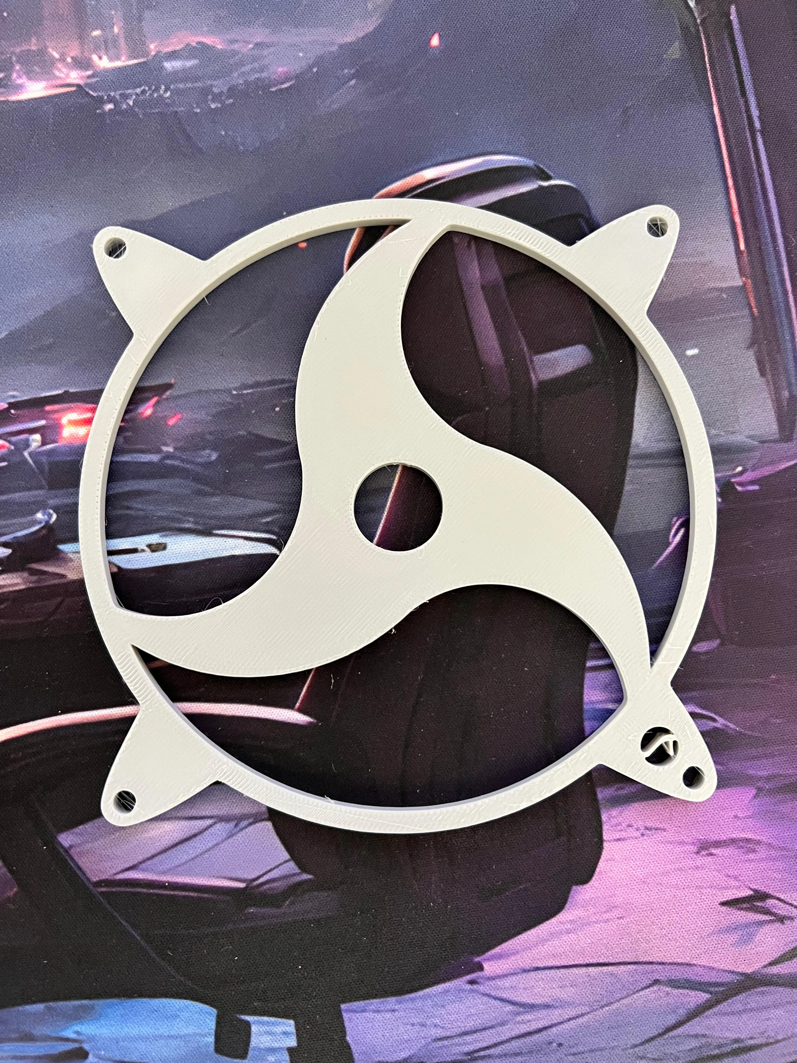 Itachi Mangekyou Sharingan Fan Cover