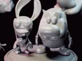 Ren and Stimpy - Modular interchangeable heads variants-6