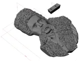 Taras Shevchenko Bas-Relief 3D Model – Ukrainian Icon & Wall-7