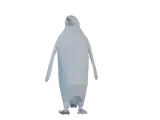 Low Poly Standing Penguin-2