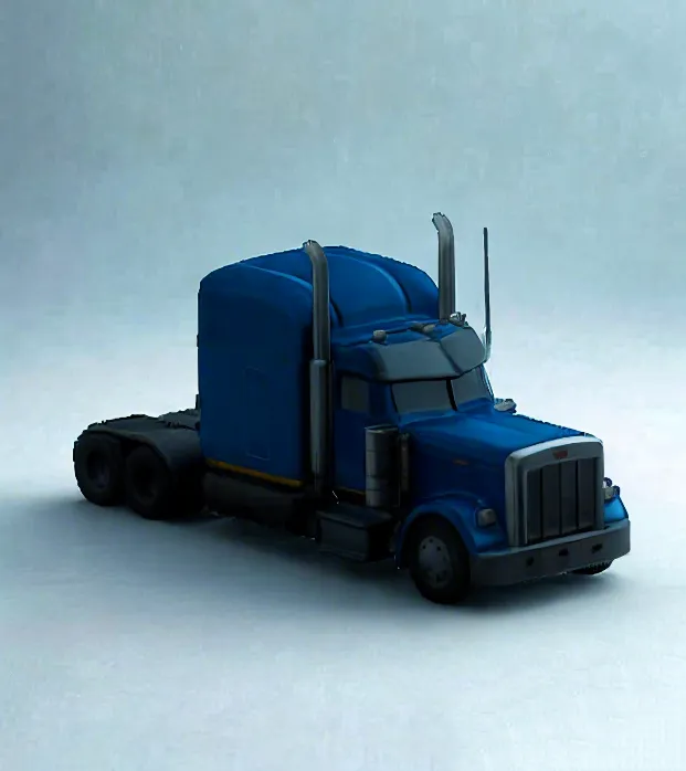Car Vehicle 012 American Peterbilt Truck