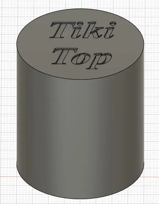Top con torcia Tiki