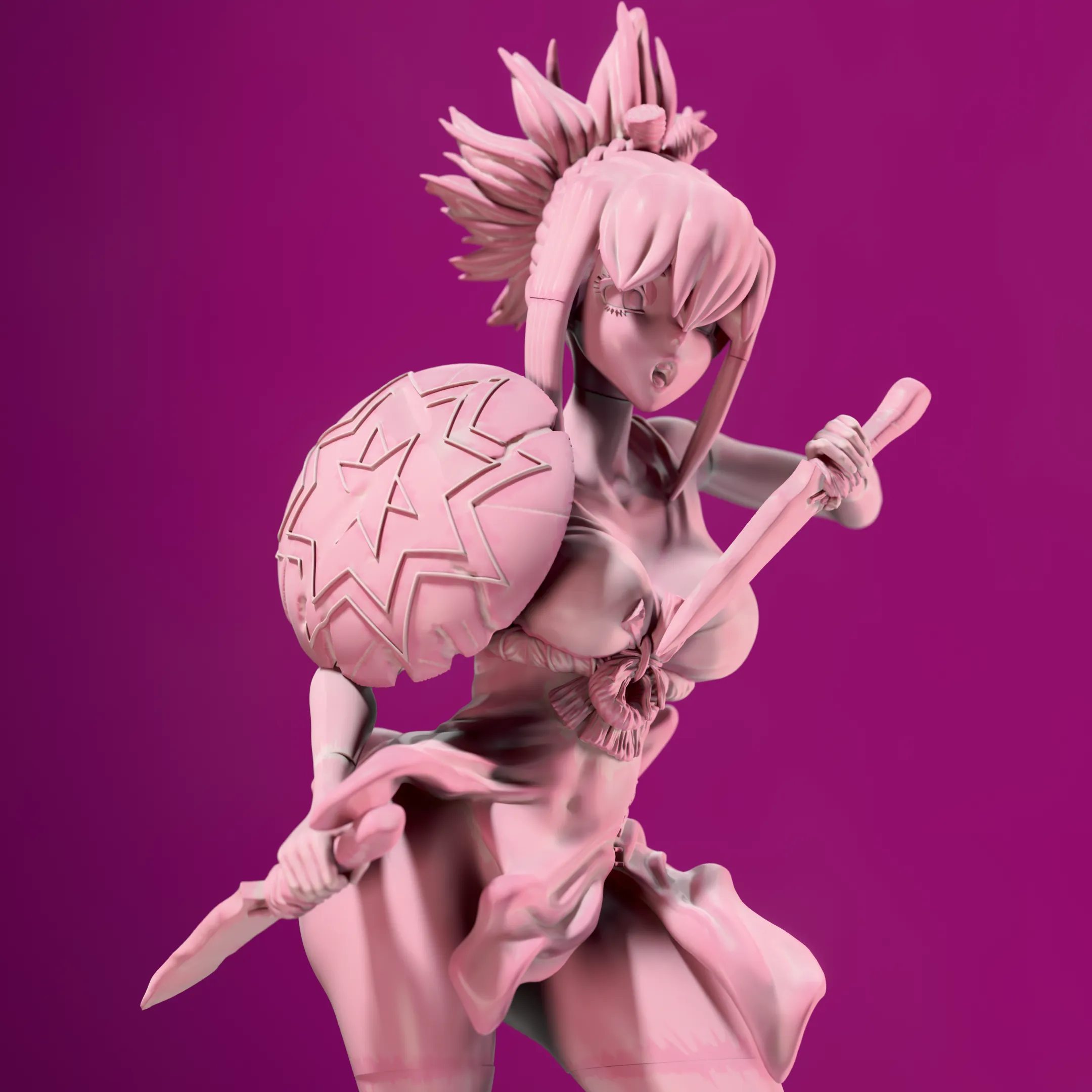 Kohaku Dr. Stone Fan Art – Digital Art Print