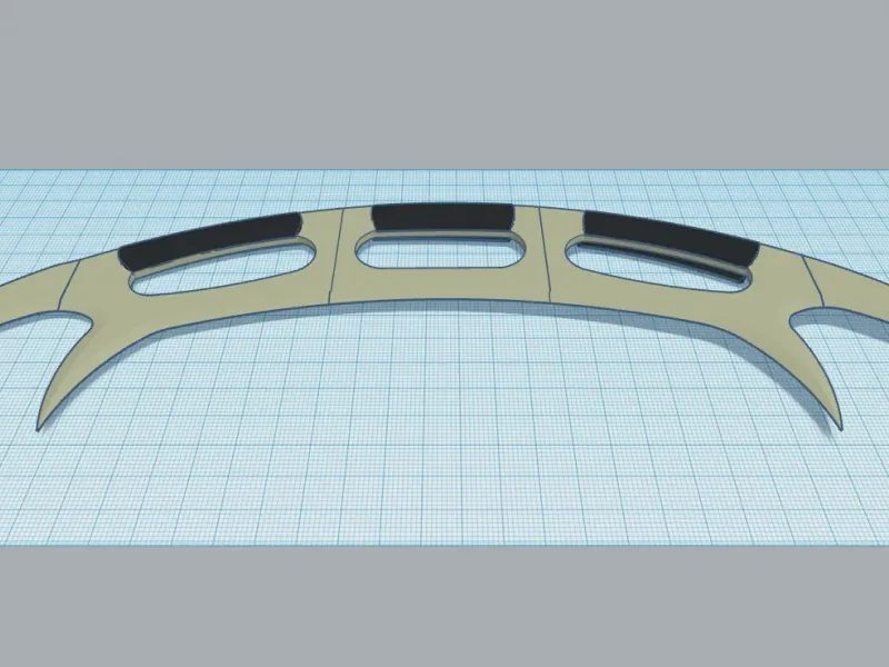 Lamă de luptă klingoniană Bat'Leth 1