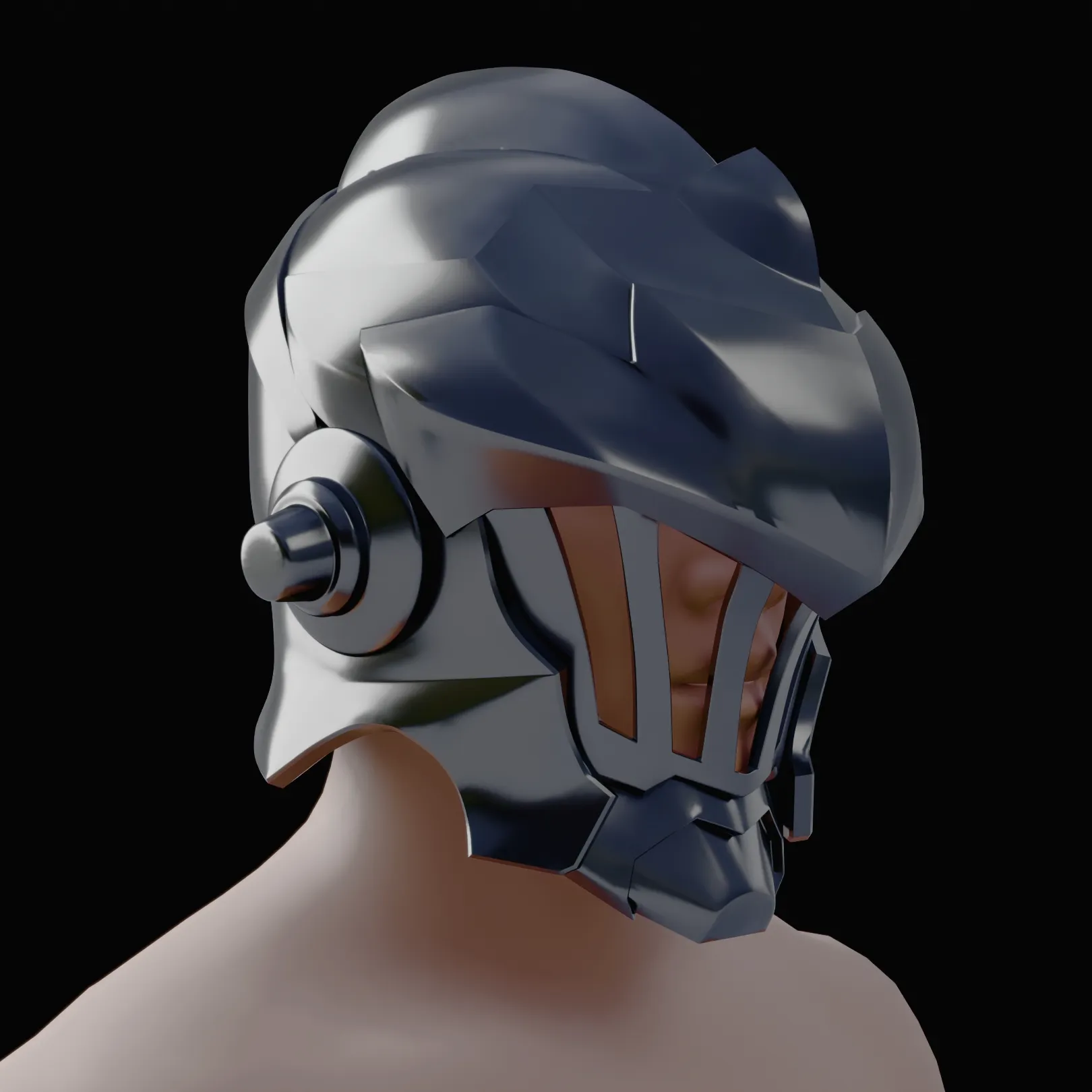 Goblin Slayer Helmet 3D Model