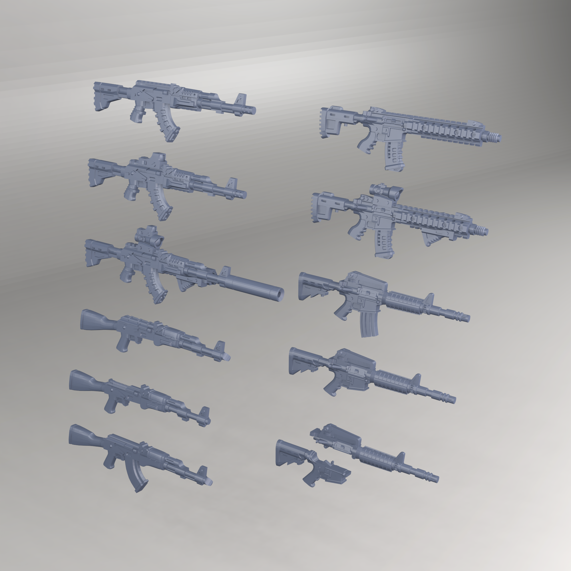 Assault Rifles-2
