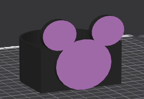 MRs Myers Hand Soap Holder With Mickey Logo