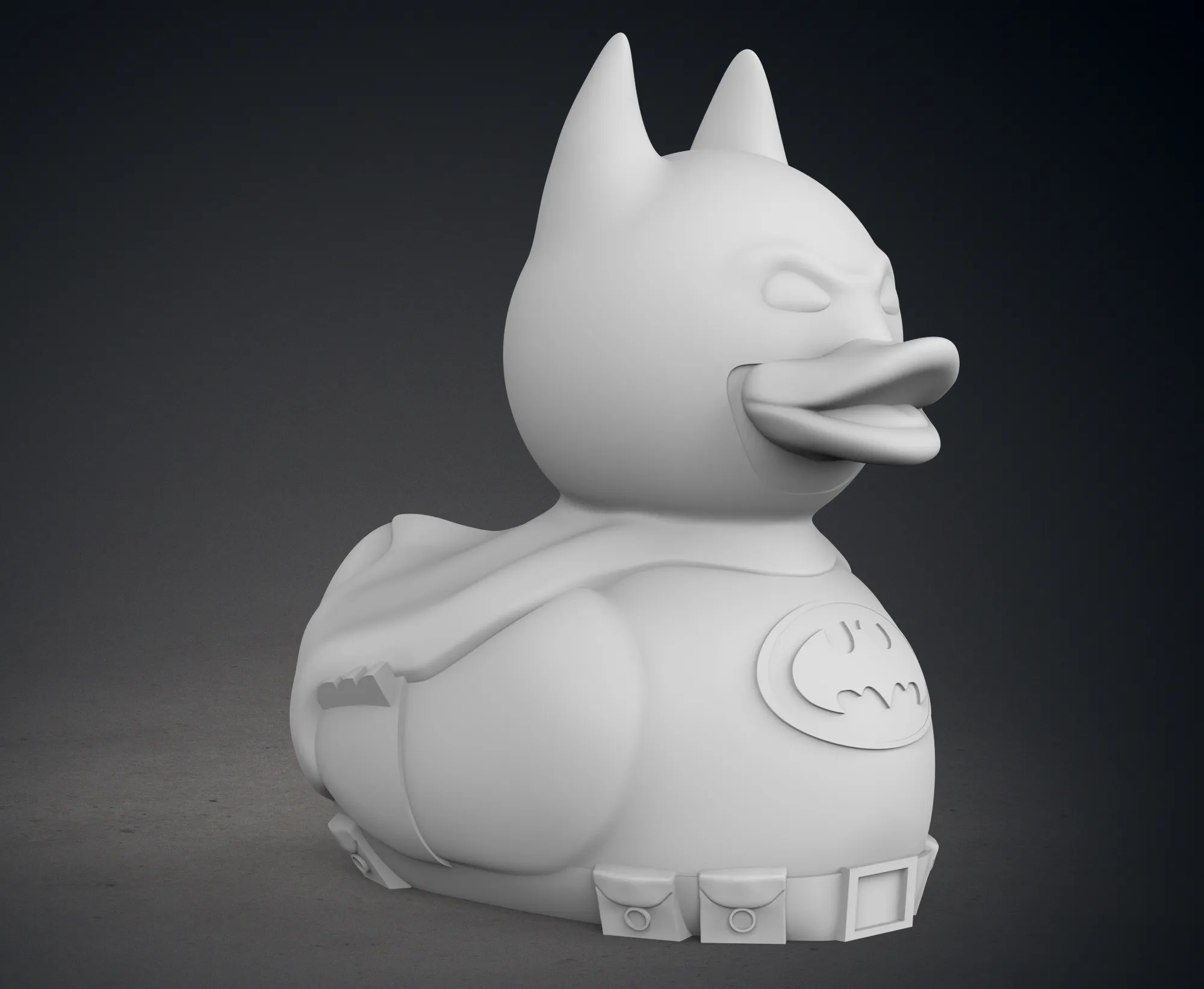 Cute Batman Rubber Duck