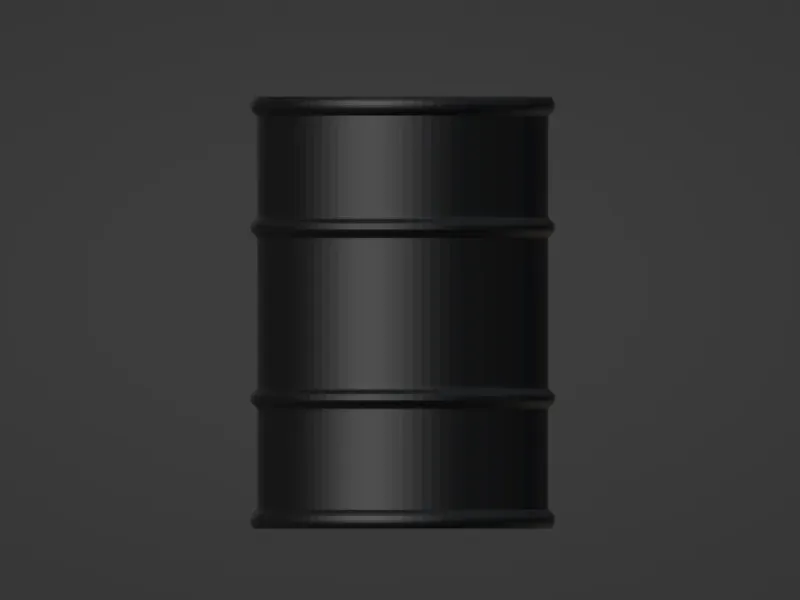 55 Gallon Metal Drum