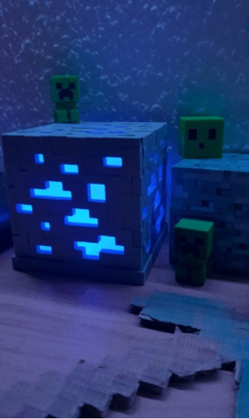 Minecraft Ore Lamp-8