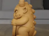 Desk Guardian Monster FDM Friendly 3D Model-3