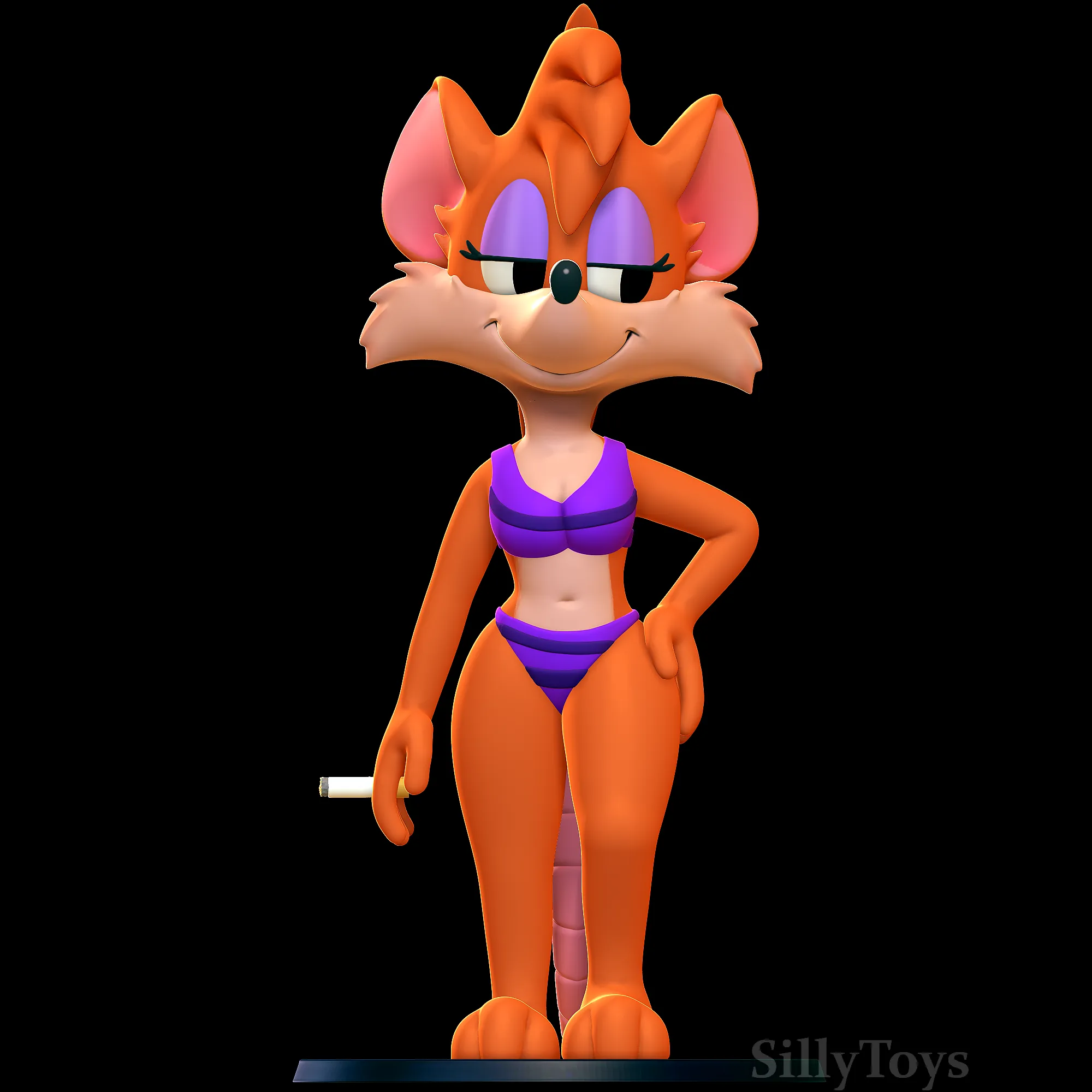 Rubella Rat with Bikini - Tiny Toons Adventures