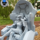 STL file Zero Two from the anime Darling in the franxx 👾・3D printing idea  to download・Cults