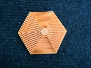 Fidget hexagons