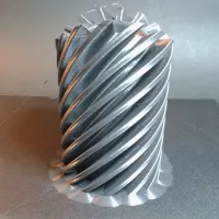 Spiral Gear Flower Pot-8