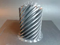 Spiral Gear Flower Pot-8