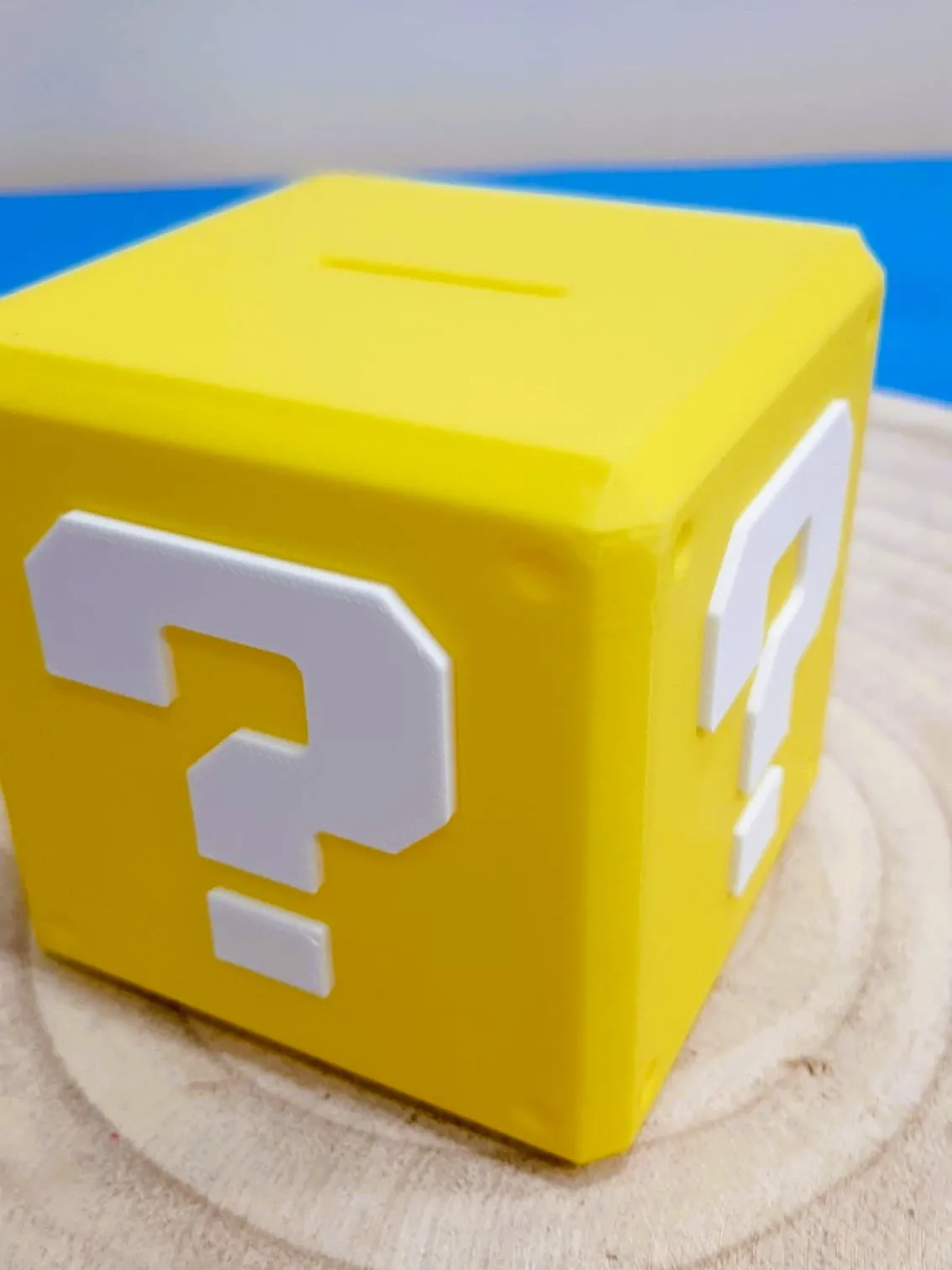 Super Mario Question Piggy bank