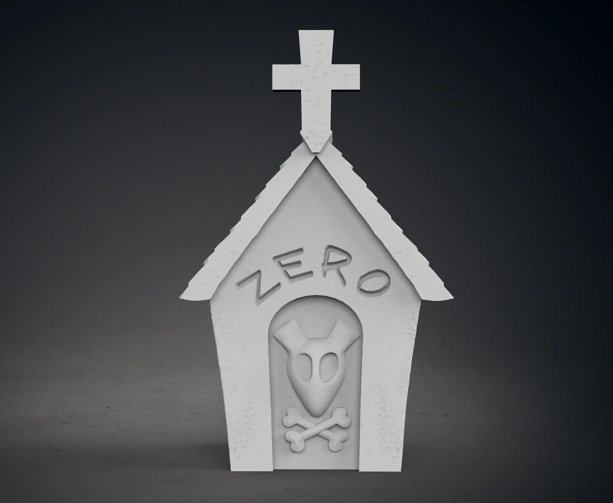 Nightmare before Christmas Zero's Tombstone