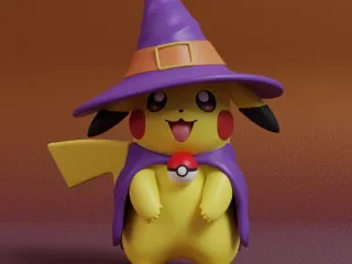 Pokemon - Pikachu Witch Hallowen