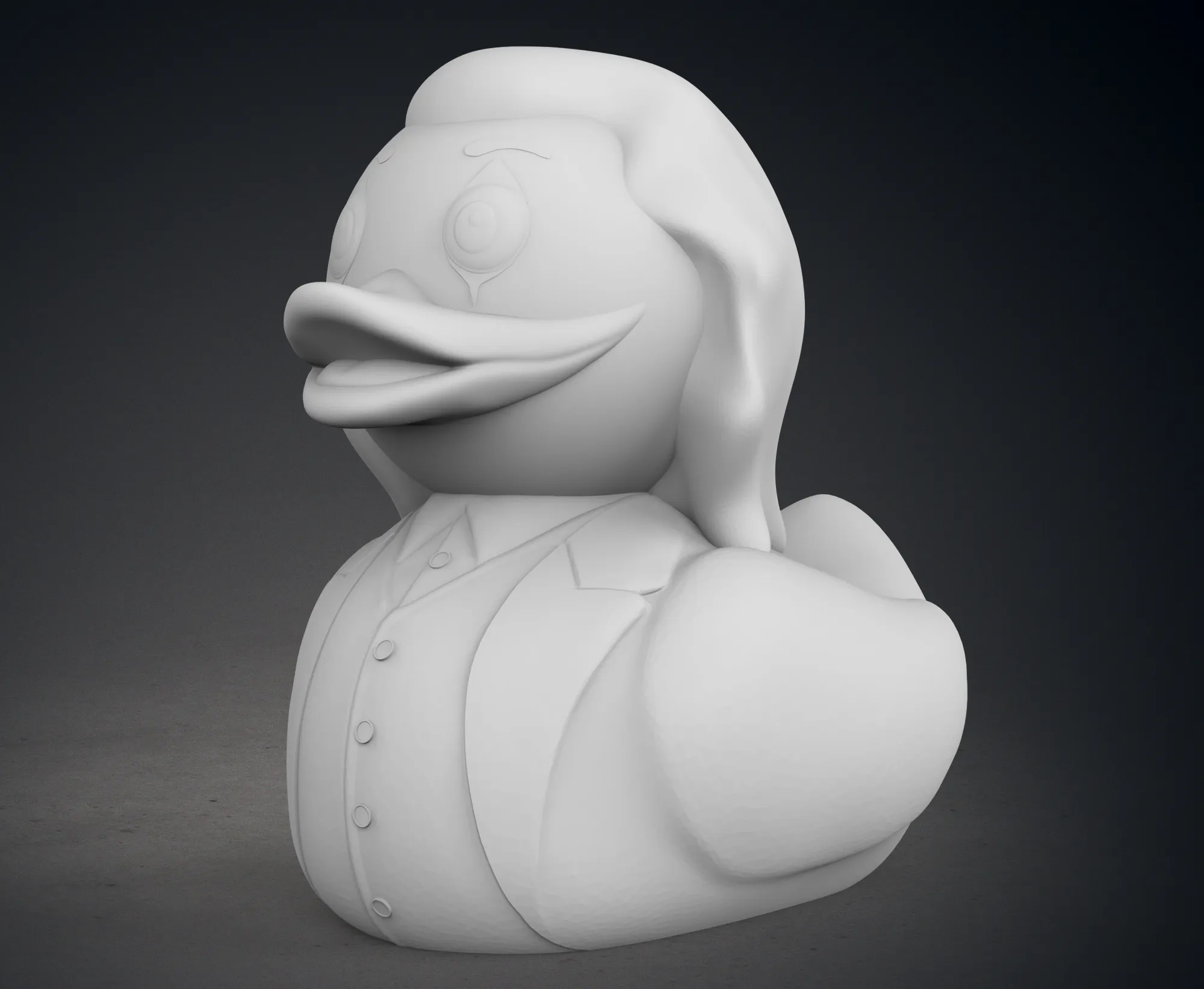 Cute "The Joker" Rubber Duck