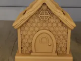 Cozy Bee Cottage Planter STL 3D Printable Model-6