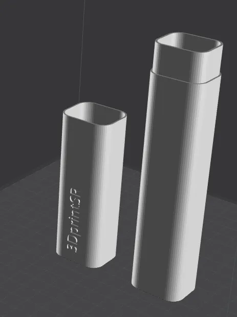 Tootbrush  Travel Case by 3Dprint rybar