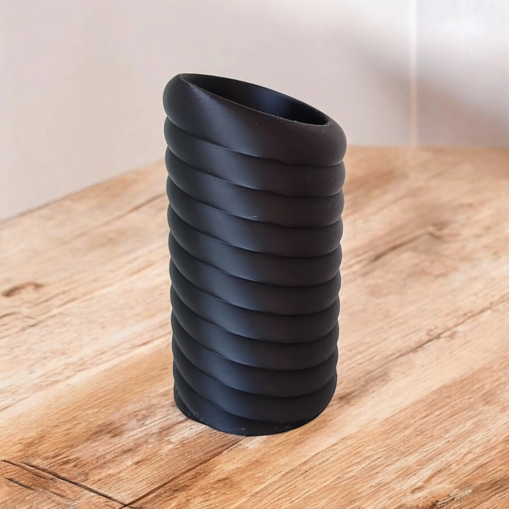 Torus Design Vase and Plantpot "Swirly"