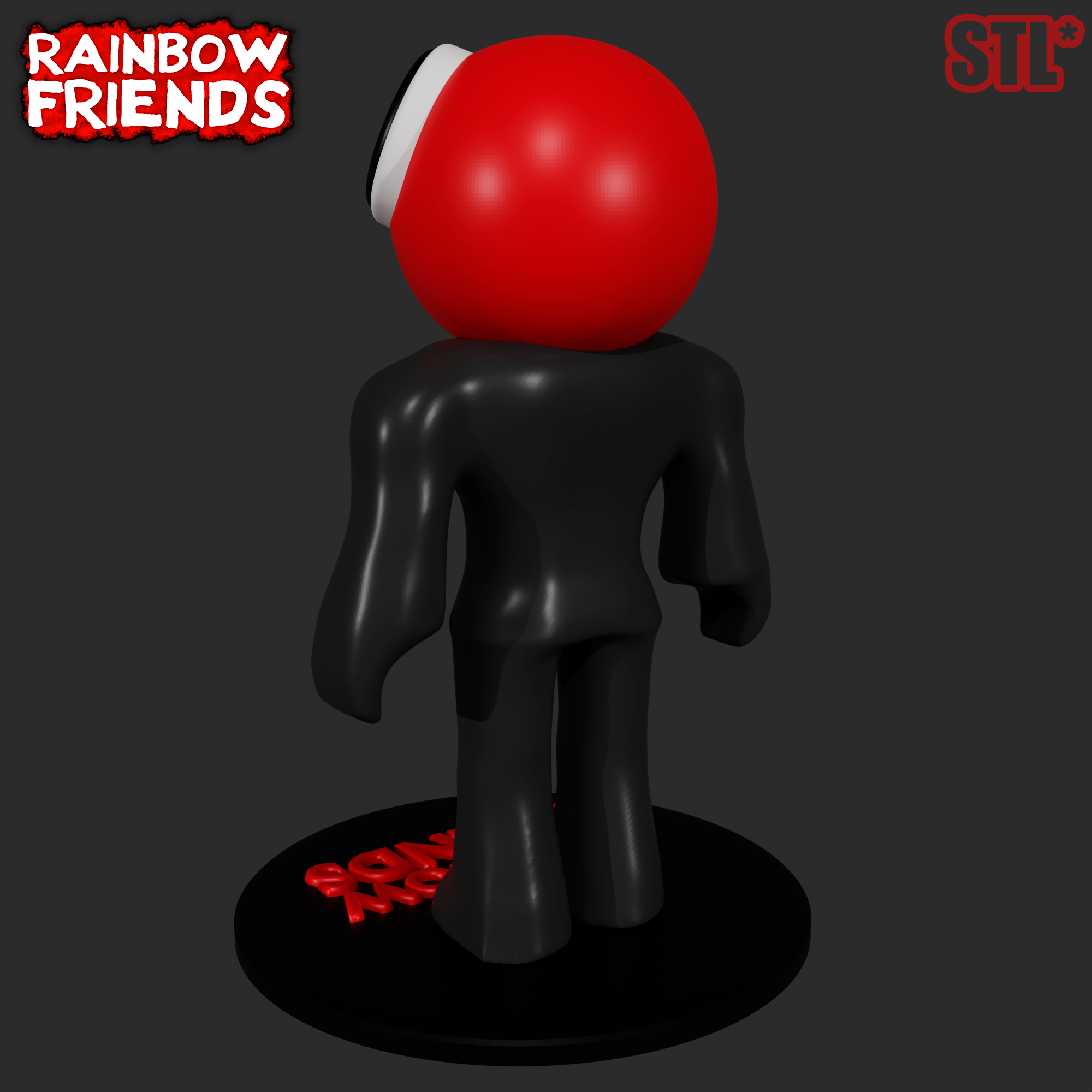 Red Nightmare Head Rainbow Friends