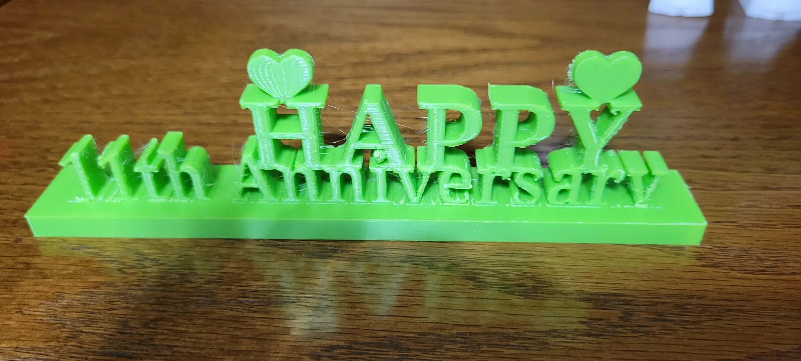 3d Printer Files 3mf File Happy 11th Anniversary Creality Cloud 
