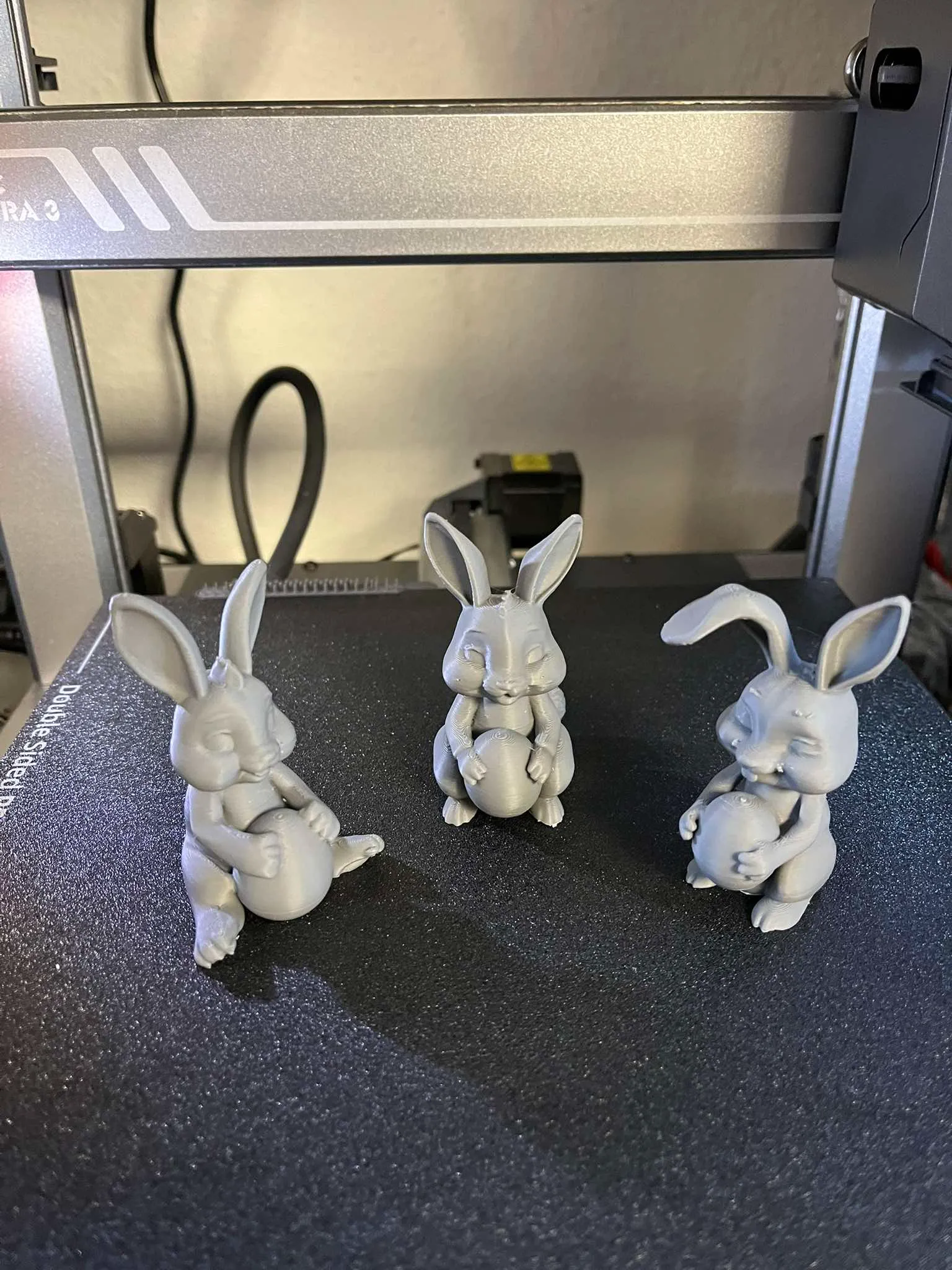 3D Printer Files | 3MF File | Easter bunnies with eggs | Creality Cloud