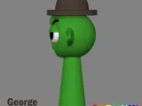 3D Sprunki Incredibox George Sprunki STL 3D Character Fanart-1