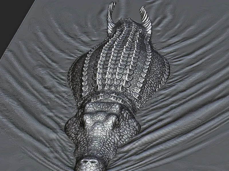 Crocodile for 3D Printing