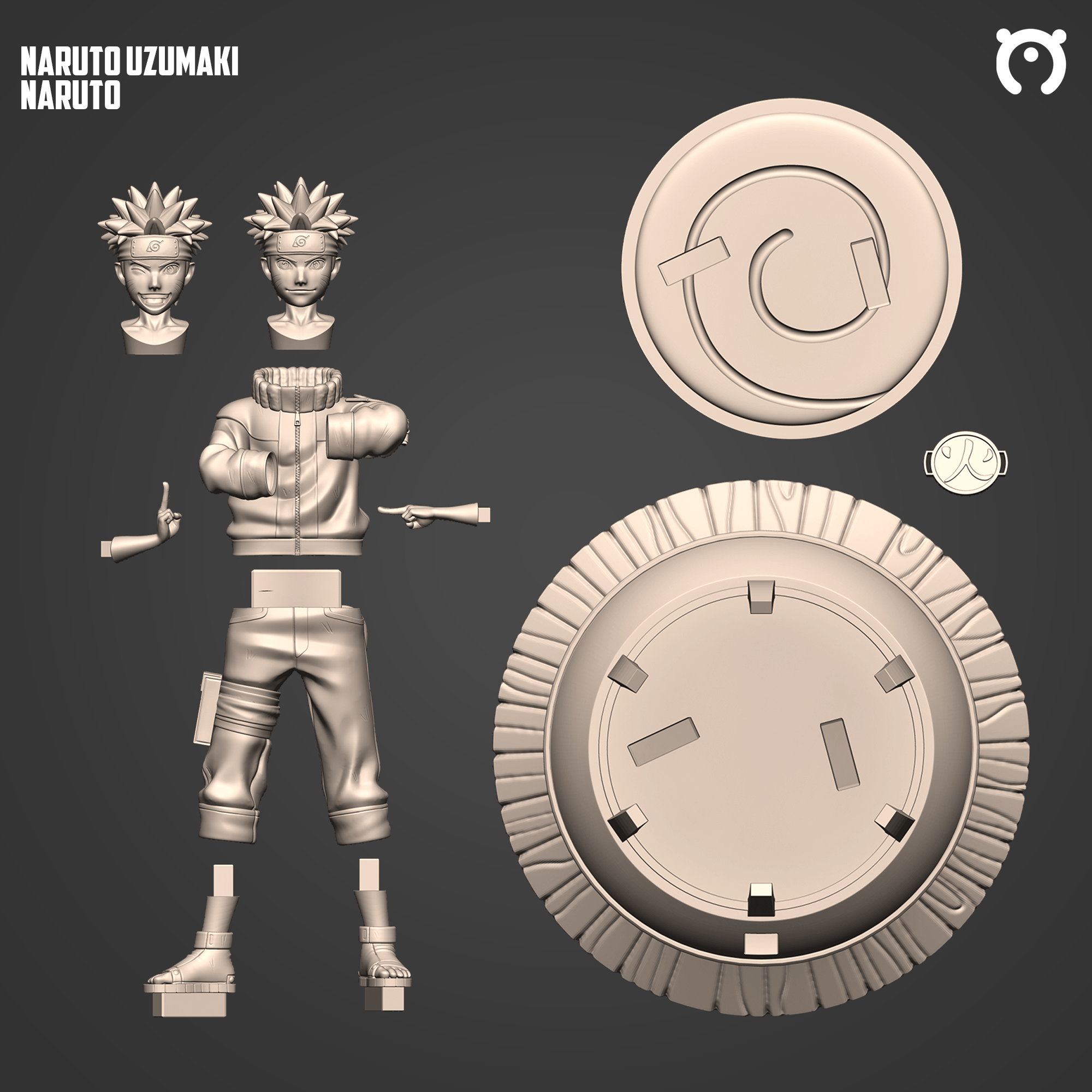 Naruto Uzumaki | 3D модели скачать | Creality Cloud