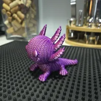 Knitted Axolotl-3
