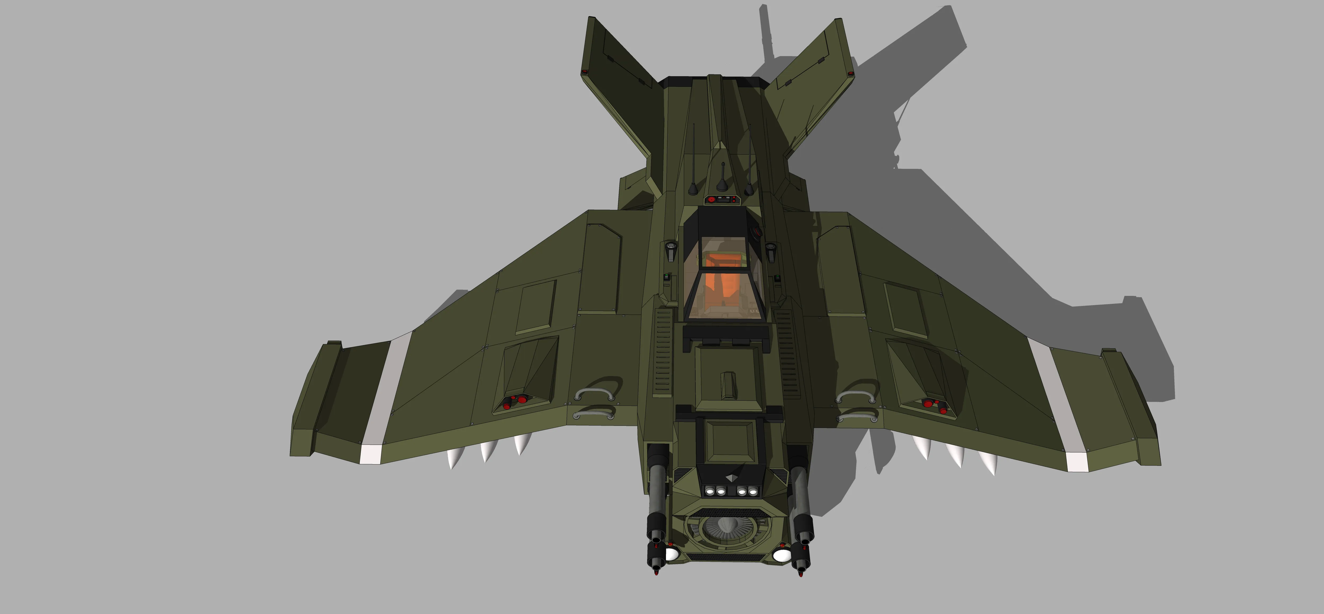 Voss Pattern Lightning Strike Fighter Warhammer 40k