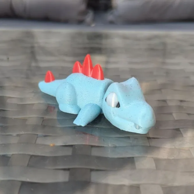Cute Flexi Totodile