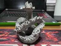 Mortas Dragon - Death Dragon - PRESUPPORTED - 32 mm-1