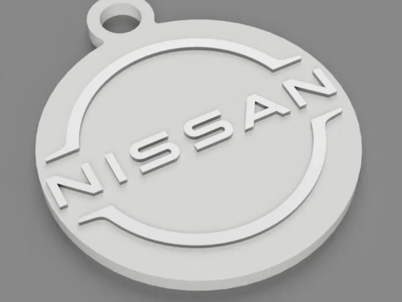 Nissan Keychain 3D Model