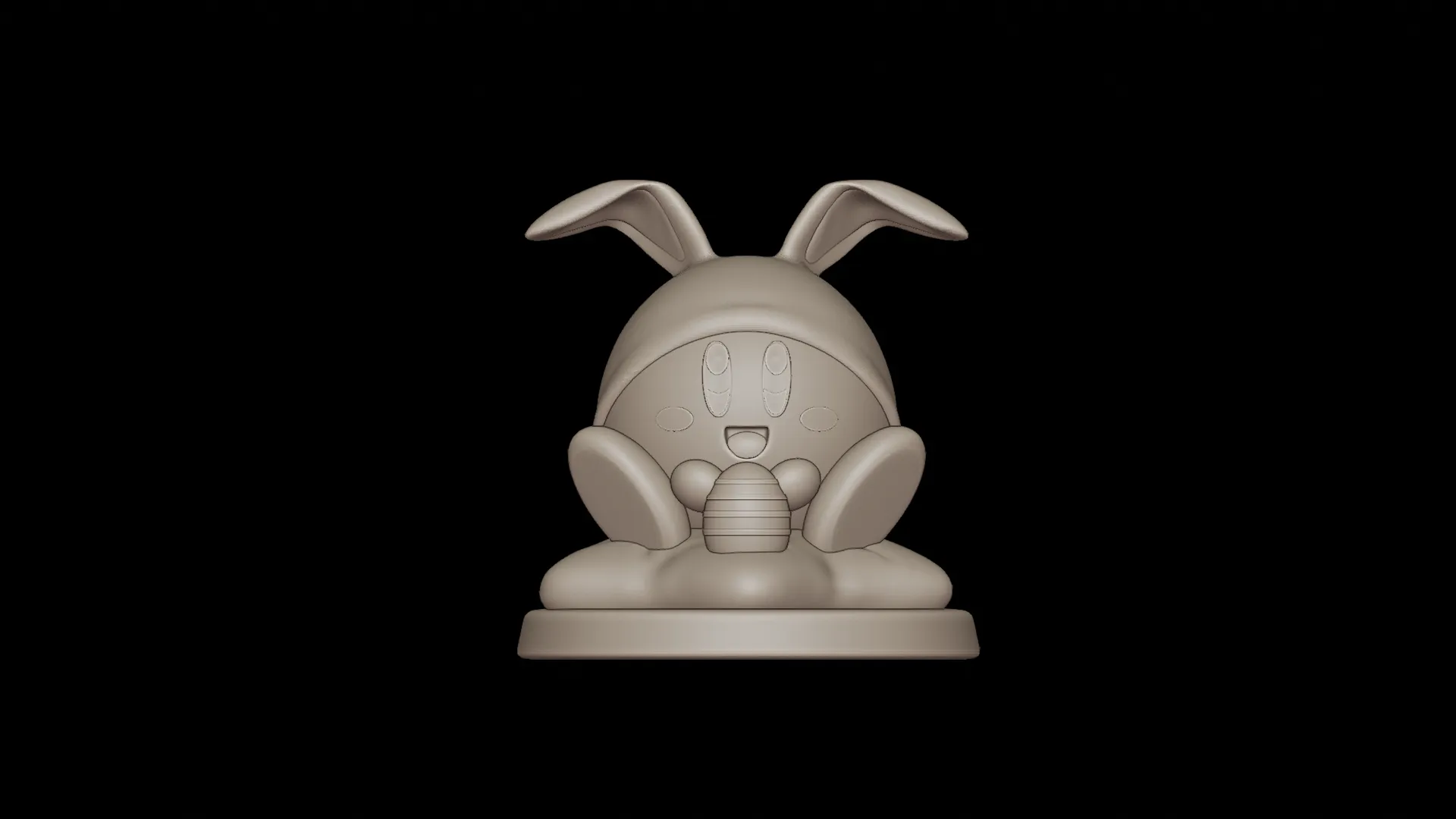 Kirby Easter Figure