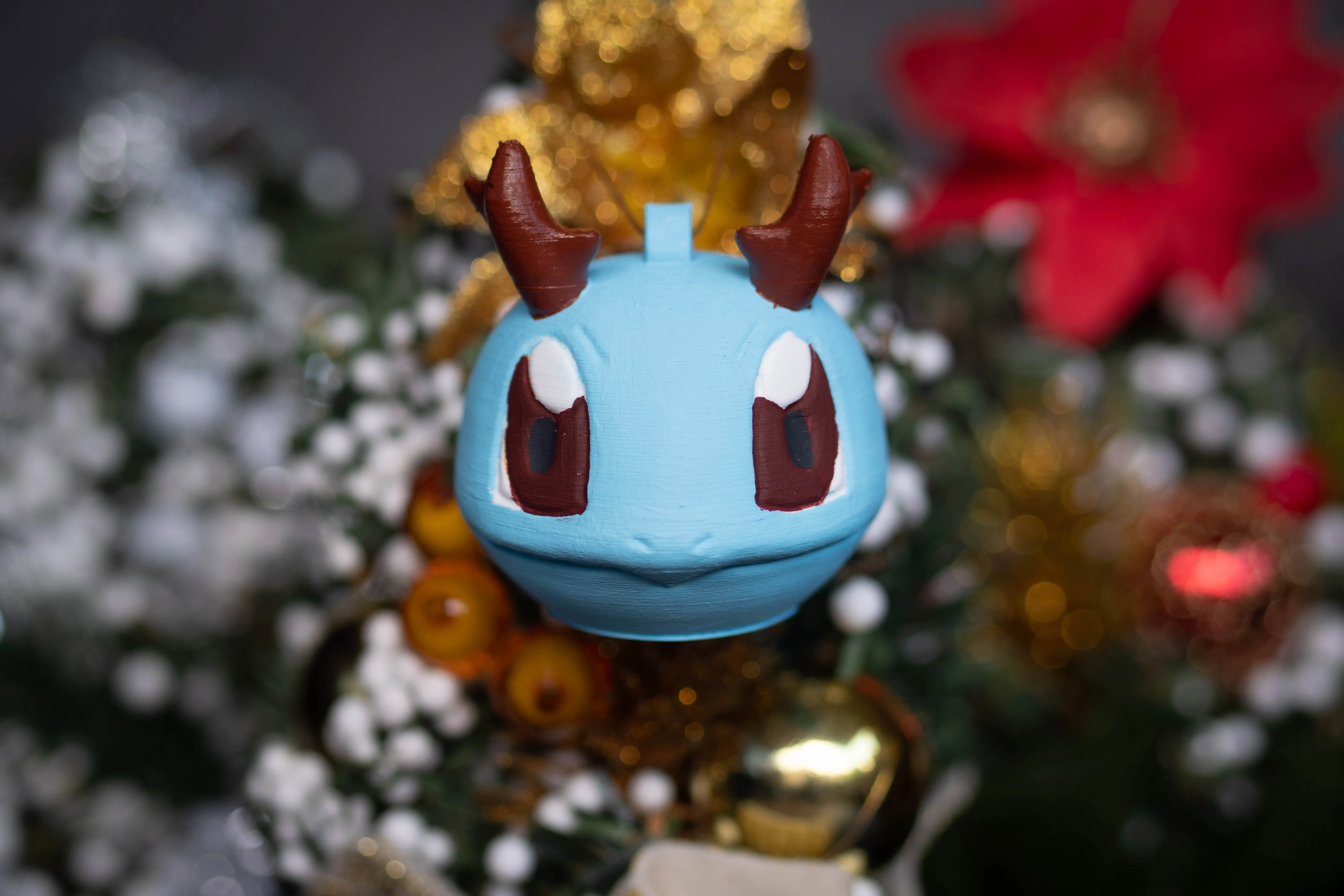 Pokemon Kanto Starters Christmas Tree Decor/Keychain