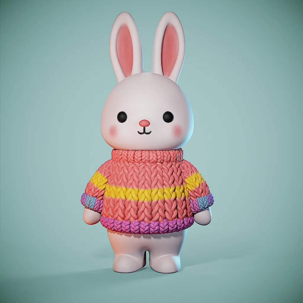 Easter Cute Bunny