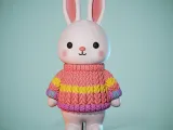 Easter Cute Bunny-0