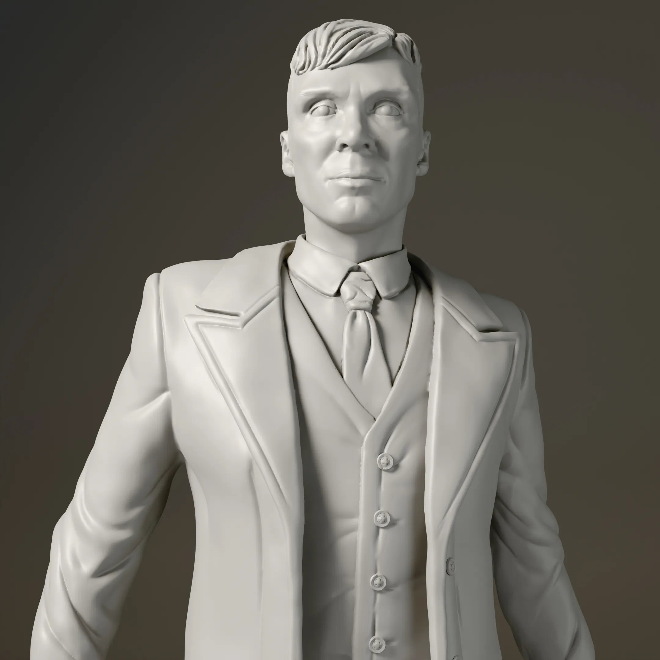 Tommy Shelby Sculpture Multi-Part - Peaky Blinders Fan Art