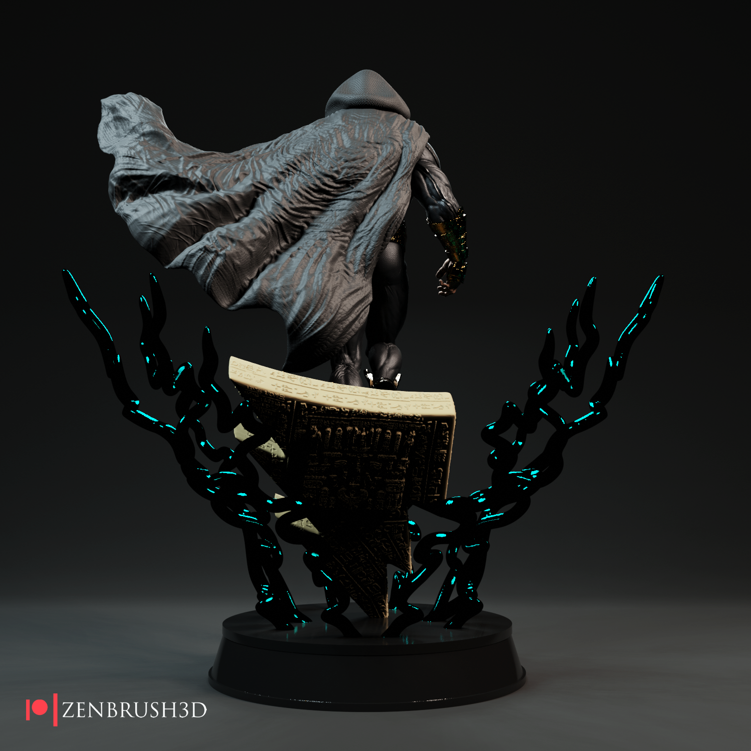 BLACK ADAM 3D PRINTING MODEL STL | 3D models download | Creality Cloud